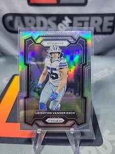2023 Panini Prizm Leighton Vander Esch Silver Prizm #76 Dallas Cowboys - Picture 1 of 2