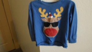 Urlaub-Rudolph das Rotnasenrentier-18-23Monate-60%Baumwolle 40%Polyester-Irland - Bild 1 von 5