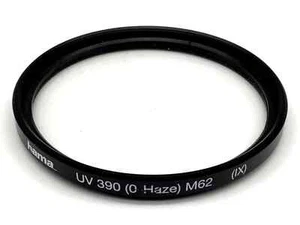 Hama UV 390 (0-Haze) ( Ix) Filter 62mm Circular Filter Thread M62 - Picture 1 of 1