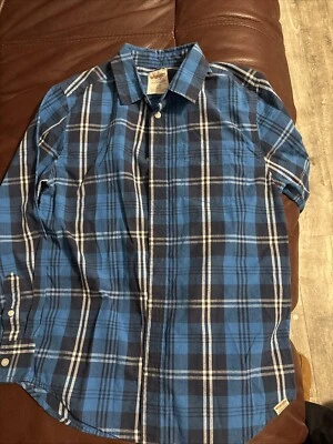 男孩长袖纽扣衬衫购买牧马人正品大号 10/12 — 第 1/2 张图片