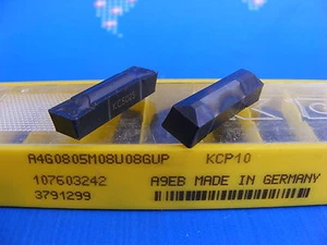 KENNAMETAL 4x A4G0805M08U08GUP KC5025 + 6x A4G0805M08U08GUP KCP10 NEU - Bild 1 von 1