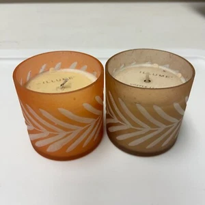 Illume Copper Leaves & Rustic Pumpkin Plant-Based Candle Duo - Picture 1 of 6
