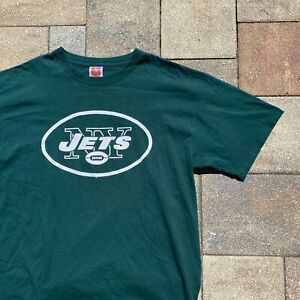 New York Jets Chad Pennington Green T Shirt Size 2XL Almost Vintage NYC NFL