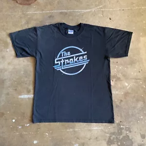 2000s VINTAGE Y2K THE STROKES (NYC ROCK BAND) T-SHIRT MEN SZ LARGE L 90s - Picture 1 of 12