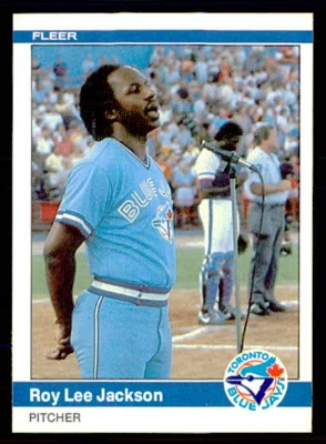 1984 Fleer - Roy Lee Jackson #158 - Image 1 of 2