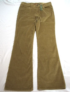 Eddie Bauer Damen Cord Stretch Hose Butternut Bootcut (Innennaht 31") Größe 10 Neu mit Etikett - Bild 1 von 11