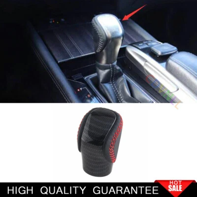 Para Lexus GS350 450h 2016-2020 Fibra de Carbono Consola Central Cambio Perilla Borde Foto 1 de 4