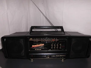 JVC Ghettoblaster PC- R90 Stereo Boombox Vintage Radio+Cassette - Bild 1 von 6
