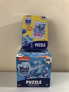Lot of TWO (2) Nickelodeon Blue's Clues & You! 24-Piece Puzzles - Cardinal - Picture 1 of 2