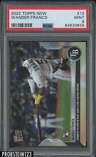 2022 Topps Now #12 Wander Franco Tampa Bay Rays RC Rookie PSA 9 MINT 