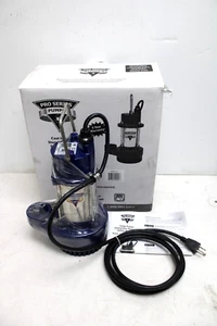 Pro Series S3033-NS - 1/3 HP Cast Iron/Stainless Steel Sump Pump OPEN BOX #T45 - Picture 1 of 5