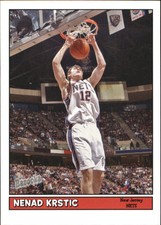 2005-06 Topps Bazooka New Jersey Nets Basketball Card #99 Nenad Krstic
