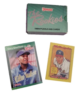Juego de 56 tarjetas de béisbol Donruss The Rookies 1989 rompecabezas Spahn sellado Griffey - Imagen 1 de 7