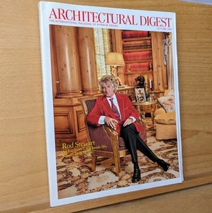 Architectural Digest October 2004 Rod Stewart MINT No Label - Foto 1 di 6