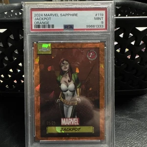 Jackpot 2024 Topps Chrome Marvel Sapphire Edition #119 Orange 05/25 PSA 9 - Bild 1 von 2
