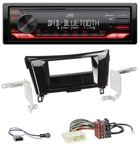 JVC DAB MP3 Bluetooth USB Autoradio für Nissan Qashqai X-Trail ab 2014 - Bild 1 von 8