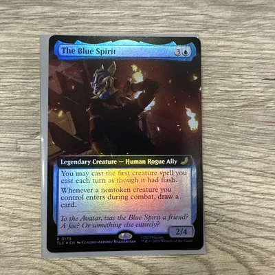 x1 The Blue Spirit - Foil - Extended Art R MTG Avatar: The Last Airbender: Etern - Image 1 of 2