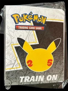 Pokemon 25th Anniversary Celebrations - Mini Portfolio Card Binder (60 Pockets) - Picture 1 of 2