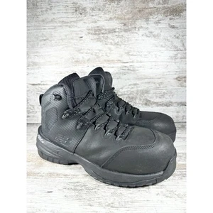 Men's New Balance 989 Composite Toe Industrial Work Boot Black Sz 8.5 2E (Wide) - Picture 1 of 10