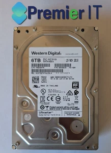 Western Digital Ultrastar 6TB DC HC310 SATA 6Gb/s Hard Drive HUS726T6TALE6L4 - Picture 1 of 3
