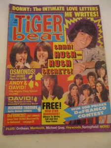 Donny Osmond, David Cassidy, Randy Mantooth - Tiger Beat Magazin 1973 - Bild 1 von 1