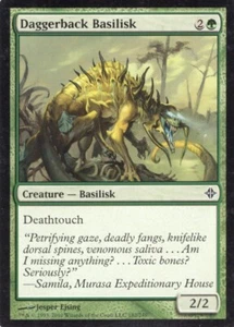 3X DAGGERBACK BASILISK 182/248 RISE OF THE ELDRAZI MTG LP X3 (yourdeckbuilder) - Bild 1 von 1