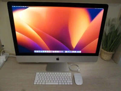 Apple iMac 27" 5K 2017 Quad Core i7  96GB RAM 2TB SSD+8TB HDD Radeon Pro GPU - Image 1 of 4