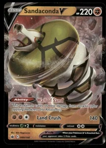Pokemon TCG SWSH Chilling Reign Sandaconda V #89 NM - Bild 1 von 2
