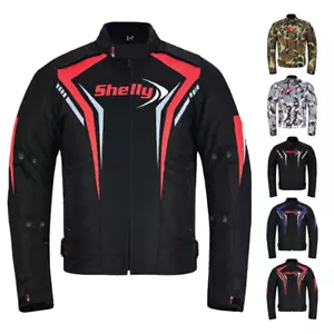 New Mens Motorcycle Waterproof Cordura Textile Jacket Motorbike CE Armours 600D - Picture 1 of 23