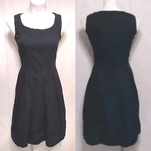 Miu Miu Sleeveless Pleated Details Designer Cocktail Dress Italy Sz 40, US 4 - Picture 1 of 17