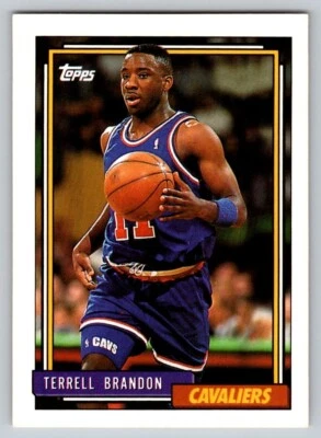 1992-93 Topps - #69 Terrell Brandon - Image 1 of 2