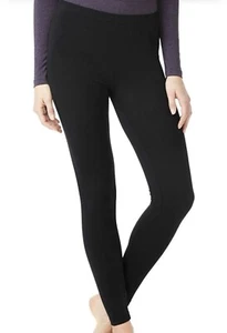Nuevo Pantalón Térmico para Mujer 32 Grados Calor Capa Base Pequeño S Negro ¡Paquete de 2! - Imagen 1 de 3