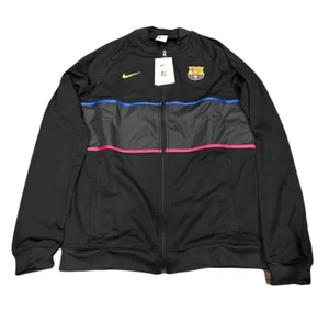 NUEVO CON ETIQUETAS Nueva Chaqueta Mediana FC Barcelona Nike L96 con Cremallera Completa Himno Pista Rendimiento - Imagen 1 de 3