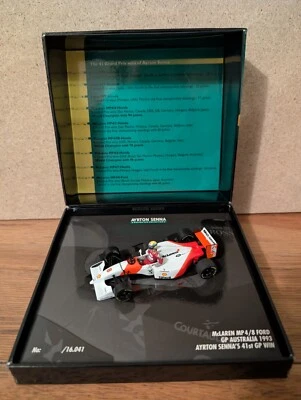 Minichamps 540 414341 McLaren MP 4/8 Ford F1 1993 Australia GP Ayrton Senna - Image 1 of 4