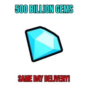 Pet Sim X | 500B (500 mil millones) gemas/diamantes | barato y rápido | simulador de mascotas X - Imagen 1 de 1