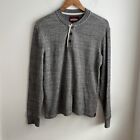 Alesbury Gray Long Sleeve Thermal Henley Men?S Size Small