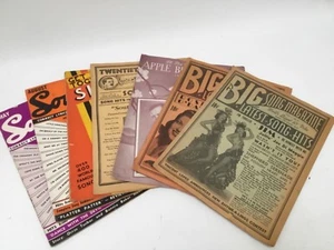 Song HIts Big Song Lyrics Magazine Lot Songster Joltin Joe DiMaggio Rose Oday - Imagen 1 de 8