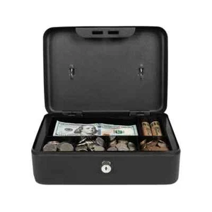 Royal Sovereign Full Size Secure Cash Box RSCB-200 Bill Safe Storage Sample Item - Picture 1 of 7