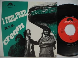 CREAM I Feel Free / N.S.U. 45 7" single 1967 Norway EX - Picture 1 of 2