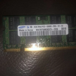 2GB Samsung DDR2 6400S PC2-6400S 200-Pin SODIMM Laptop RAM Memory Module - Picture 1 of 2