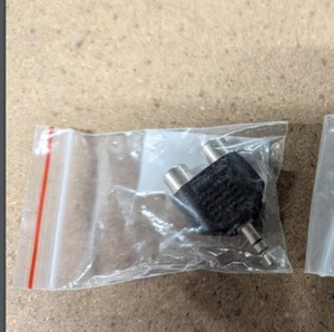 2X PHONO TO 3.5MM JACK PLUG - Picture 1 of 1