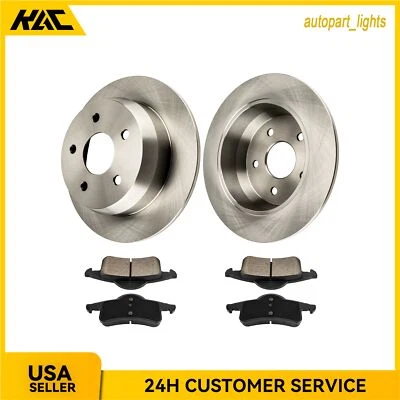 For Jeep Grand Cherokee 1999-2003 2004 Rear Disc Brake Rotors Brake Pads - Изображение 1 из 4