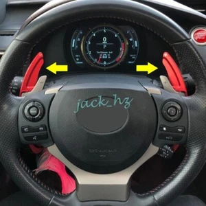 Para Lexus NX IS Volante Palanca de cambios Extensión Embellecedores Accesorios Rojo - Imagen 1 de 7