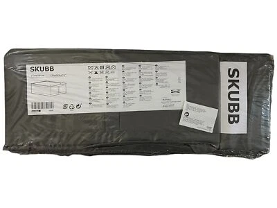 IKEA SKUBB Tasche 44x55x19 cm Schrankfach Box Aufbewahrung Fach Grau NEU - Bild 1 von 2