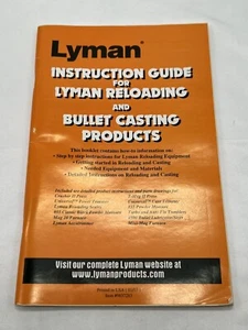 Lyman Reloading and Bullet Casting Instruction Guide # 9837283 - Picture 1 of 9