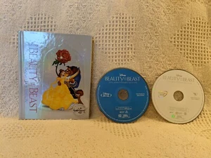 Beauty and the Beast Blu-ray/DVD 2016 2-Disc Set 25th Anniversary Story Book 32 - Picture 1 of 8
