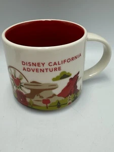California Adventure Disney Parks Starbucks You Are Here Disney Coffee Tea Mug - Picture 1 of 7