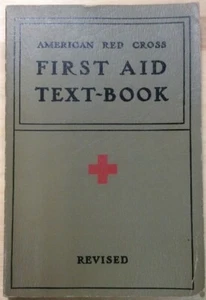 Amerikanisches Rotes Kreuz Erste Hilfe Lehrbuch 1940 Softback BookGnu - Bild 1 von 12