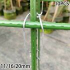 10* Garden Pipe Support Fixing Clamp Connector Agriculture Wire Clip Buckle,accs