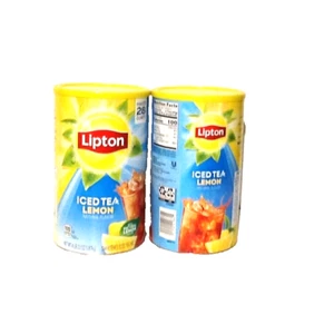 2er Pack Lipton gesüßter Eistee Zitrone je 28 QT - kostenloser Versand - Bild 1 von 2